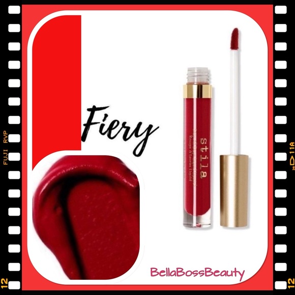 Stila Stay All Day Liquid Lipstick- Fiery full size nib - Picture 1 of 4